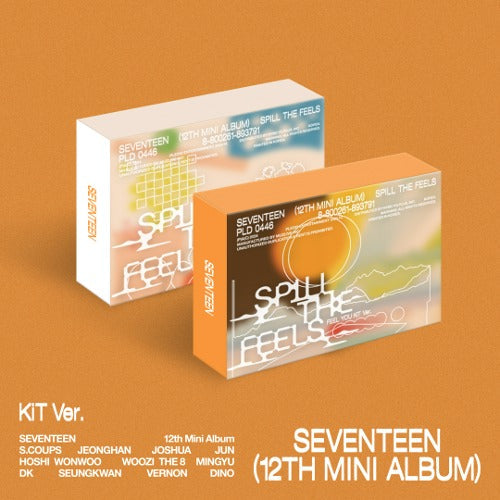 〔 KiT 〕 SEVENTEEN 12th Mini 『 SPILL THE FEELS 』