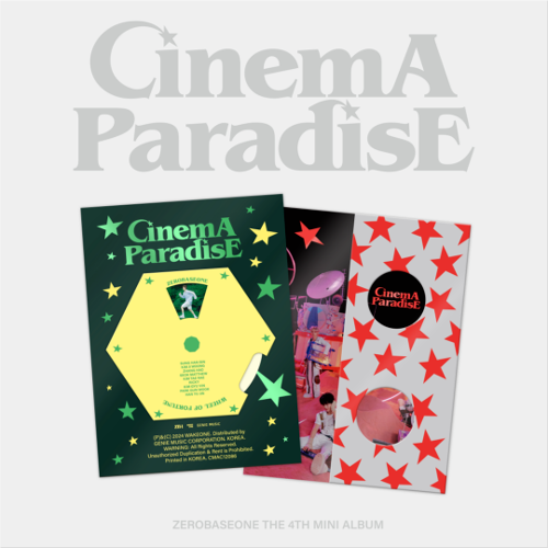 〔 Standard 〕 ZEROBASEONE 4th Mini 『 CINEMA PARADISE (ROMANCE Ver. / SF Ver.) 』
