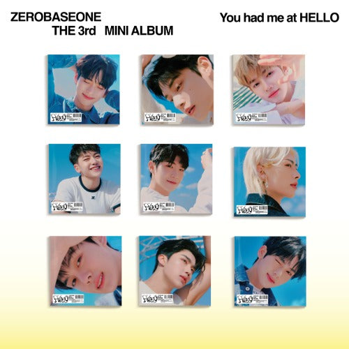 〔 Digipack 〕 ZEROBASEONE 3th Mini 『 You had me at HELLO 』