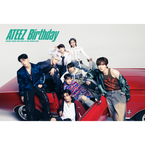 〔 Limitied A 〕 ATEEZ JAPAN 4th Single 『 Birthday 』